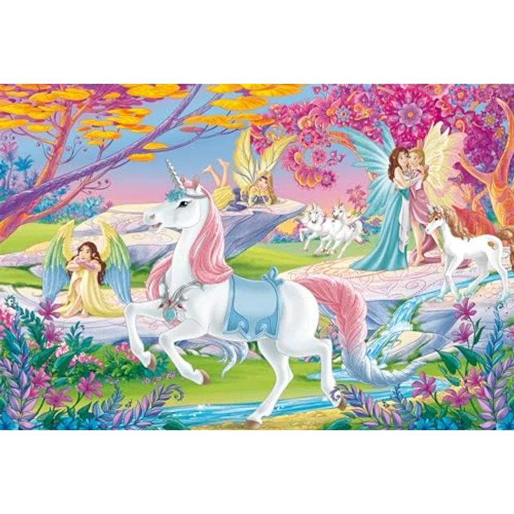 Schmidt Spiele 56564 Bayala, Zauberhafte Elfen, 200 Teile Kinderpuzzle, mit Einer Orginal Schleich Figur – Bild 4