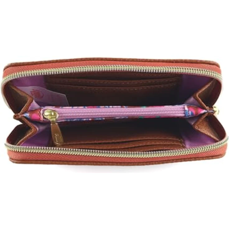 Oilily Zana Geldbörse, Kinderportemonnaie aus 100% Polyester, 16 cm x 9.5 cm x 2.5 cm, pink – Bild 2