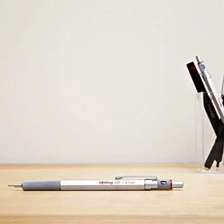 Rotring 600, Druckbleistift mit Vollmetallgehäuse, 0.70 mm, HB, sechskantschaft – Bild 9
