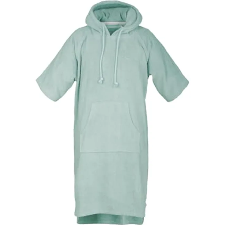 TOM TAILOR HOME Badeponcho COLOR BATH, Midilänge, Frottier, Kapuze mit Kordel, Bauchtasche, saugstark aus 100% Baumwolle, auch in Kindergrößen