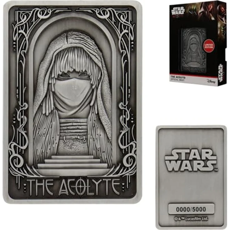 Fanatic Sammlerplakette Star Wars - The Acolyte Ingot Limited Edition, 49 x 74 mm, limitiert auf 5.000 Stück, mit Präsentationsbox und Displaystand – Bild 1