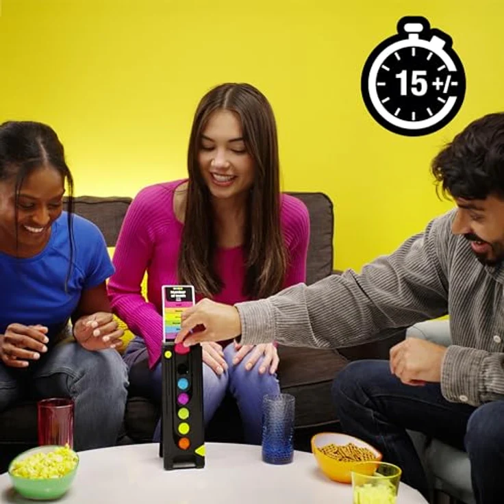 Hasbro Gaming Droppen oder Floppen, elektronisches Partyspiel - Deutsche Version, schneller Spielverlauf für viel Action – Bild 4