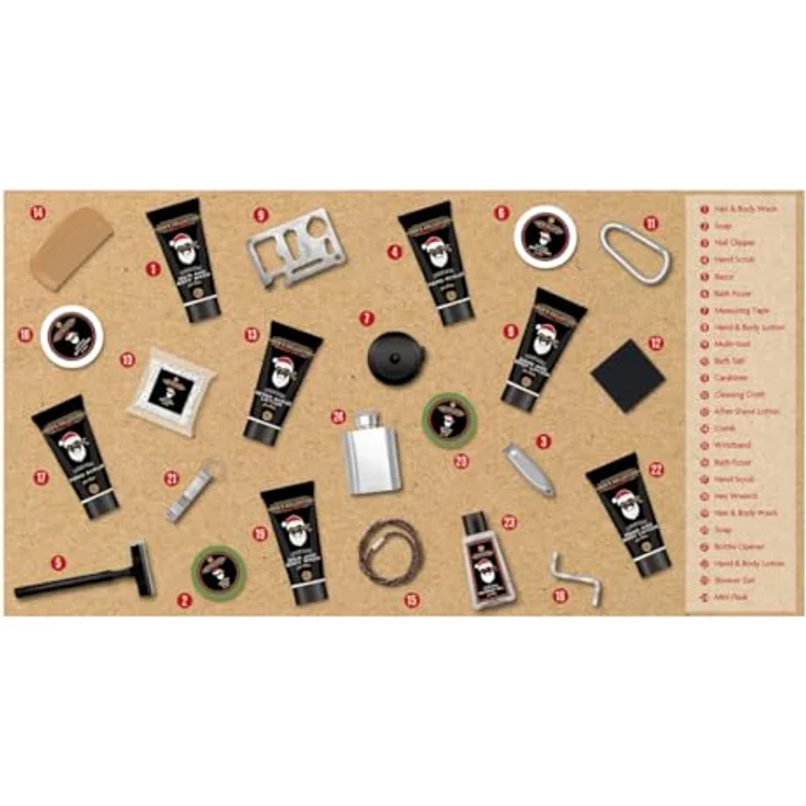 ACCENTRA Adventskalender MEN'S COLLECTION WINTER EDITION, 24 hochwertige Überraschungen in stilvoller Box – Bild 6