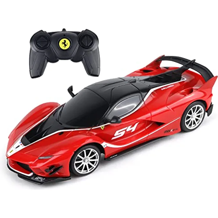 TURBO CHALLENGE - Ferrari FXX Evo - RC Prestige - 095604 - Ferngesteuertes Auto - Rot - 1/24 - Batterien Nicht enthalten - Kunststoff - Kinderspielzeug - Geschenk - Ab 6 Jahren
