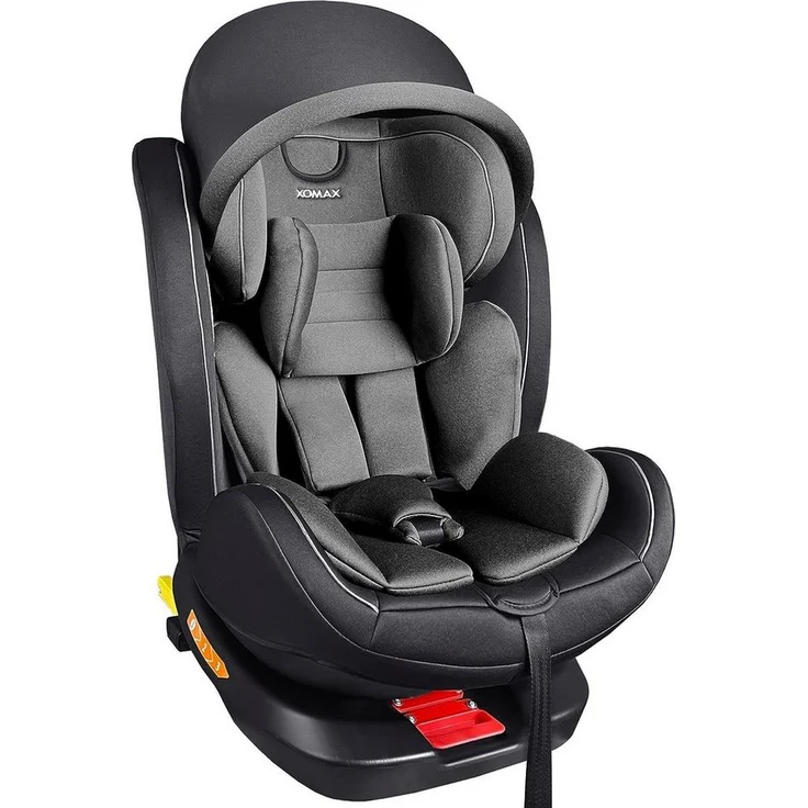 XOMAX Autokindersitz Selena, 360° Drehfunktion, Isofix, 5-Punkt-Gurt, 4 verschiedene Farben – Bild 1