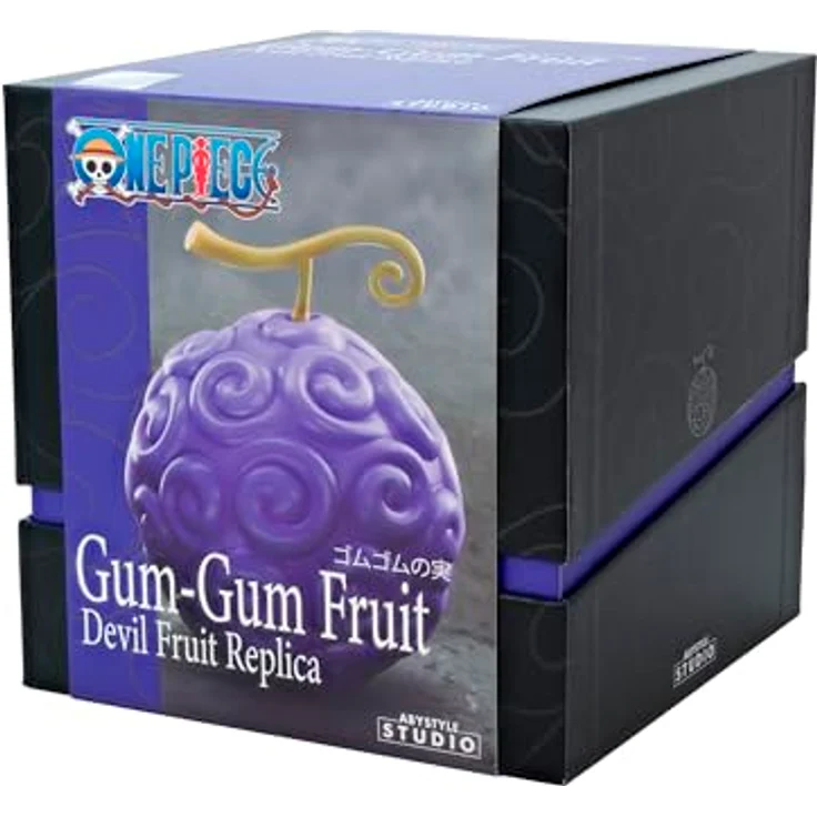 Bandai Namco Games One Piece Dekoartikel Replica Gum-Gum Fruit, lebensgroße Harznachbildung, 13 cm, tiefviolett – Bild 8