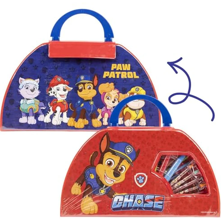 PAW PATROL Kreativset Malpaket, inklusive Malset für Kinder mit Lieblingscharakteren, ideal für unterwegs – Bild 3