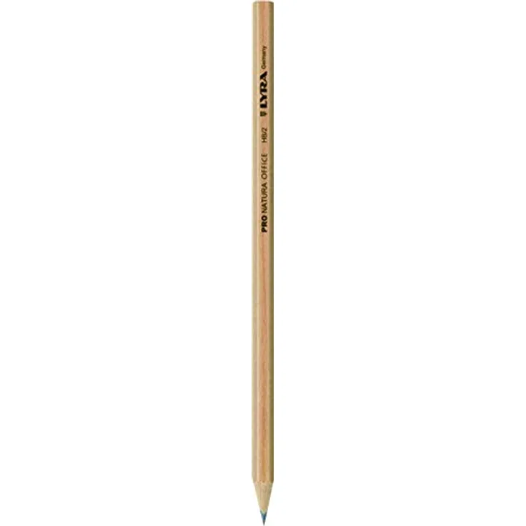 LYRA PRO NATURA Office 2511 Bleistift natur HB, extra bruchfest, ideal für Büro und Schule