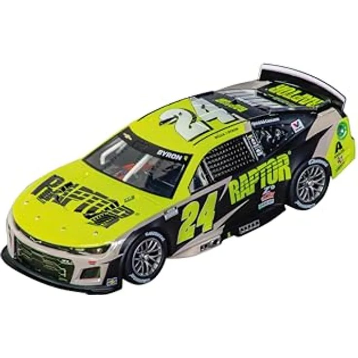 Carrera NASCAR Camaro NextGen ZL1 'Hendrick Motorsports, W, Slotcar im Maßstab 1:32 mit funktionaler Beleuchtung und digitaler Steuerung