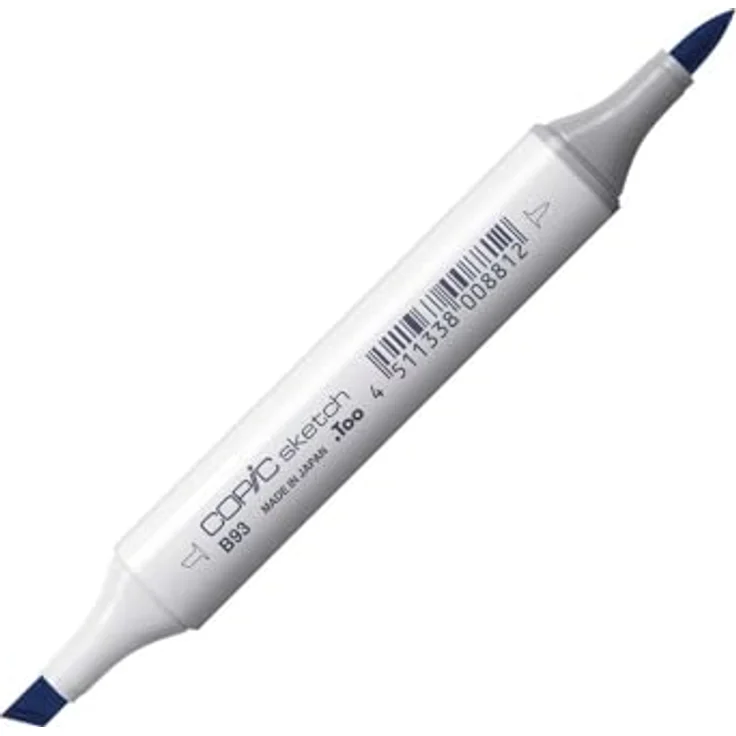 Copic COPIC Sketch Marker Typ B - 93, Light Crockery Blue, professioneller Pinselmarker mit Super-Brush- und Medium-Broad-Spitze – Bild 3