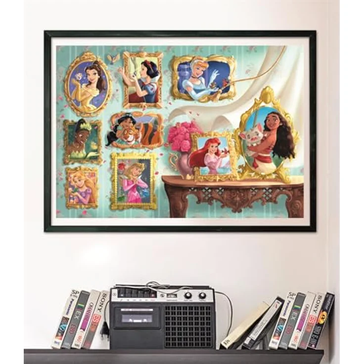 Clementoni Puzzle HQC Disney Princess, 1000 Teile 2D-Puzzle mit detailreicher Disney-Illustration – Bild 6