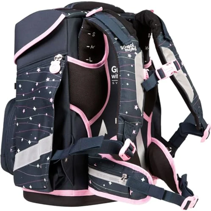 SCHOOL-MOOD® Schulranzen Champion Maxx Pro, Schulranzen in Ella mit hohem Stauraum und ergonomischem Design – Bild 5