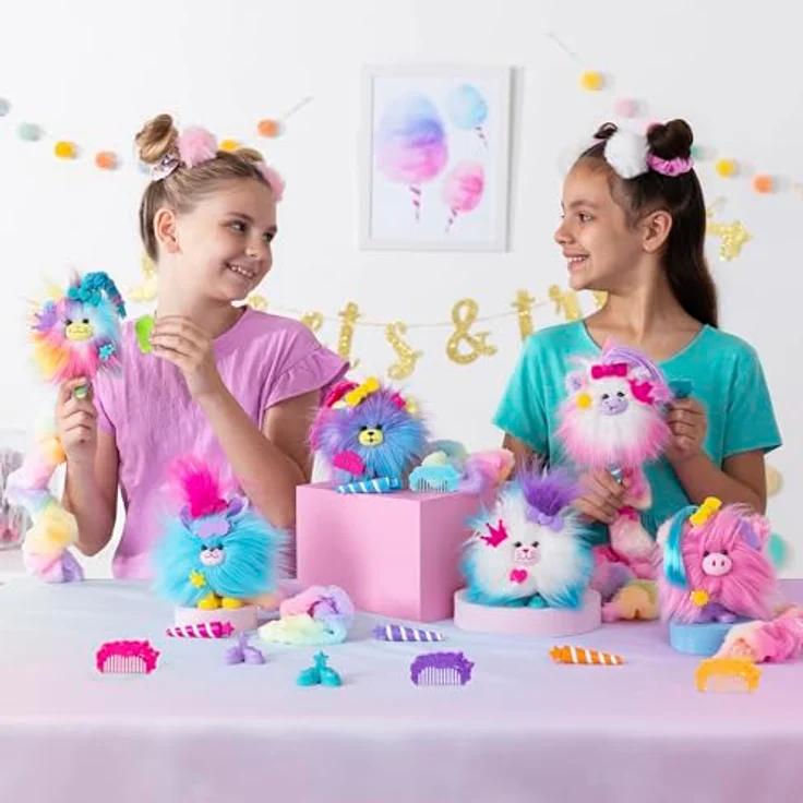 Bizak AmiGuitos Surprise, Plüschtiere aus Zucker-Baumwolle mit Duft, 70 cm, inkl. Zubehör und Austauschaccessoires – Bild 5