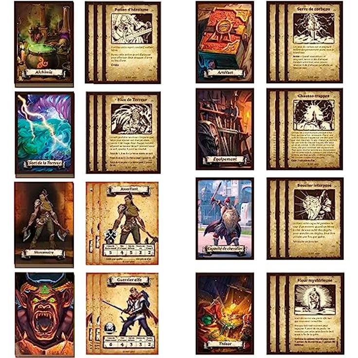 Hasbro Gaming HeroQuest - Der Mond des Schreckens Abenteuerpack, Erweiterung mit 29 Miniaturen und 10 Abenteuern, Französisch – Bild 3