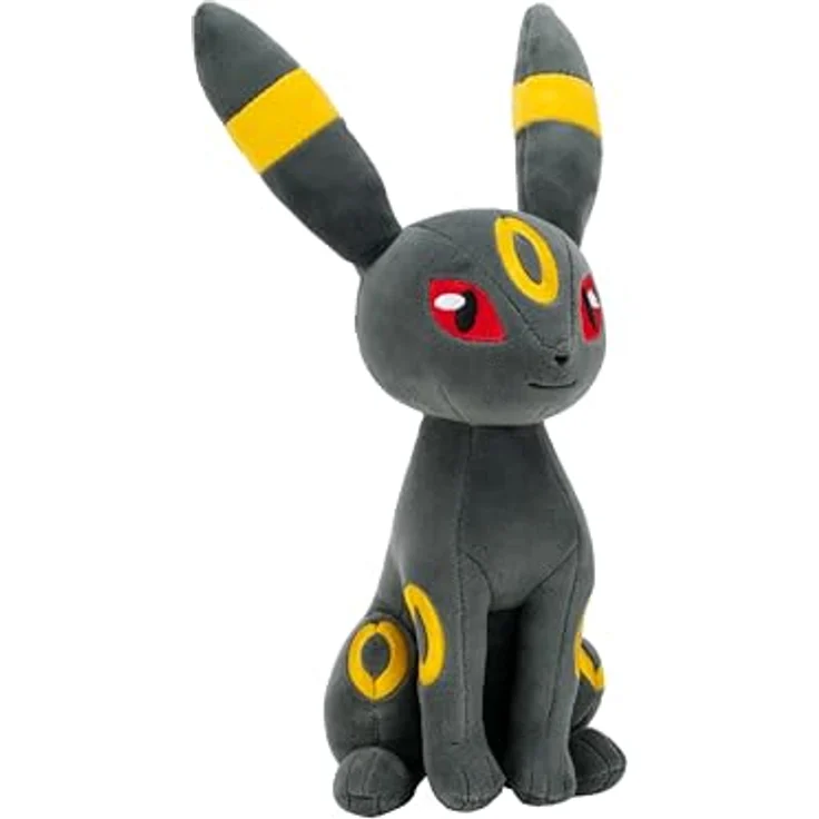 Pokémon PKW4264 Nachtara Plüschfigur, 20 cm, offizielles Plüsch aus superweichem Material – Bild 5