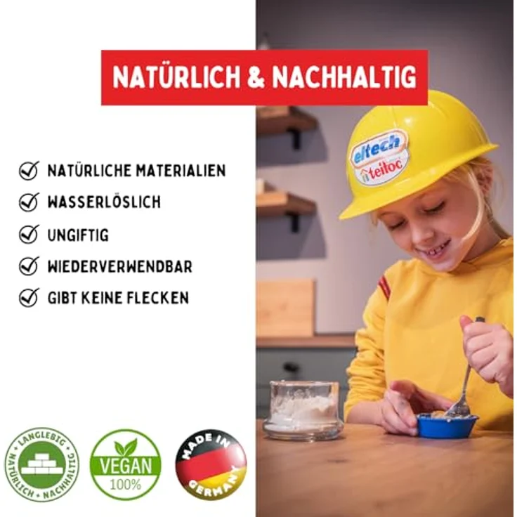 teifoc 5220 Steinbaukasten - Gartenhaus aus Ziegelsteinen, DIY Bausatz für Kinder ab 6 Jahren – Bild 3