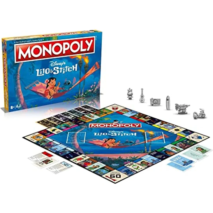 Winning Moves Lilo & Stitch Monopoly (English) – Bild 2
