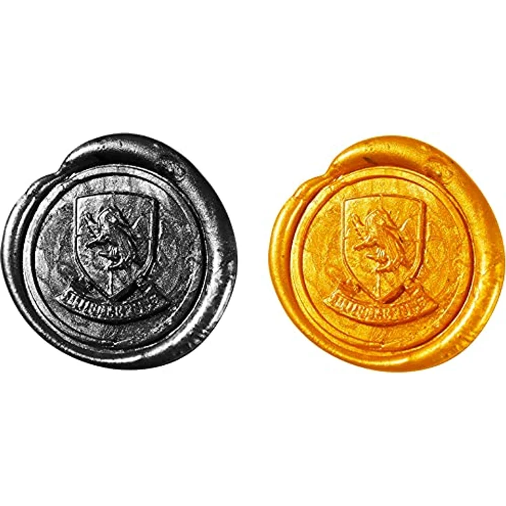 The Noble Collection Stempel Siegel Hufflepuff, Metall, 10 cm, Harry Potter – Bild 5