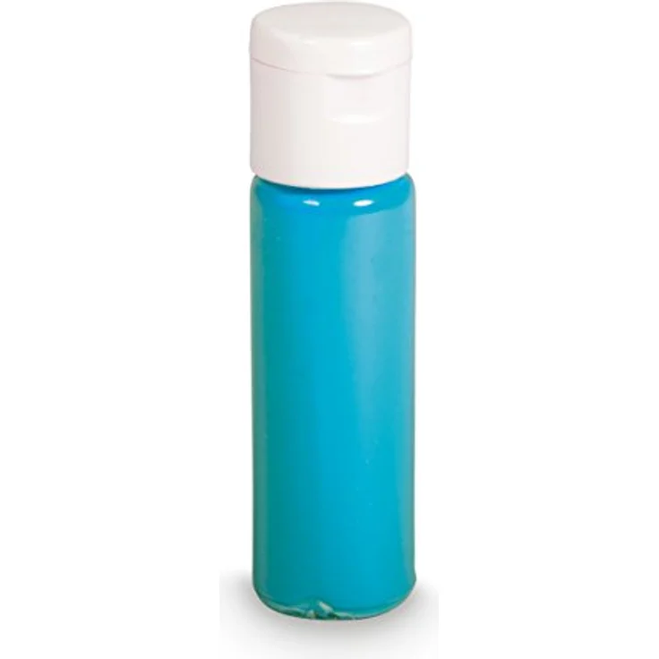 Rayher Hobby 35016390, Acryl Farbpigment in Türkis, 20 ml PET-Flasche, ideal zum Einfärben von Farben und Bastelprojekten – Bild 3