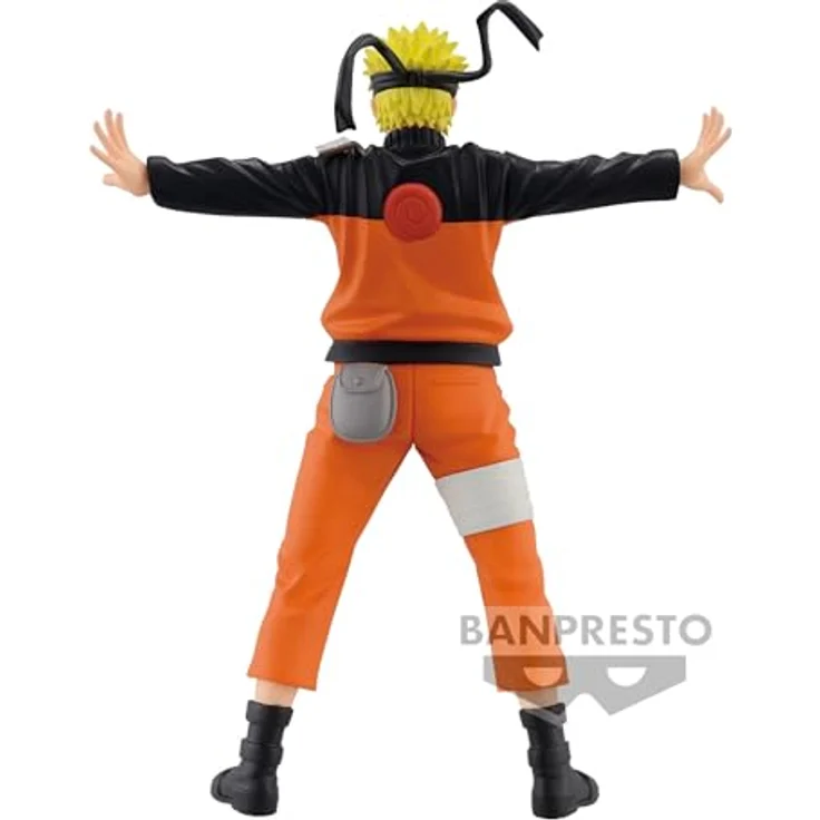 Banpresto - Figurine Naruto Shippuden - Uzumaki Naruto Panel Spectacle 13cm - Statue mit Kurama 13 cm, ideales Geschenk, herausragendes Design – Bild 5