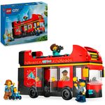 LEGO® Konstruktionsspielsteine Doppeldeckerbus (60407), LEGO City, (384 St), Made in Europe
