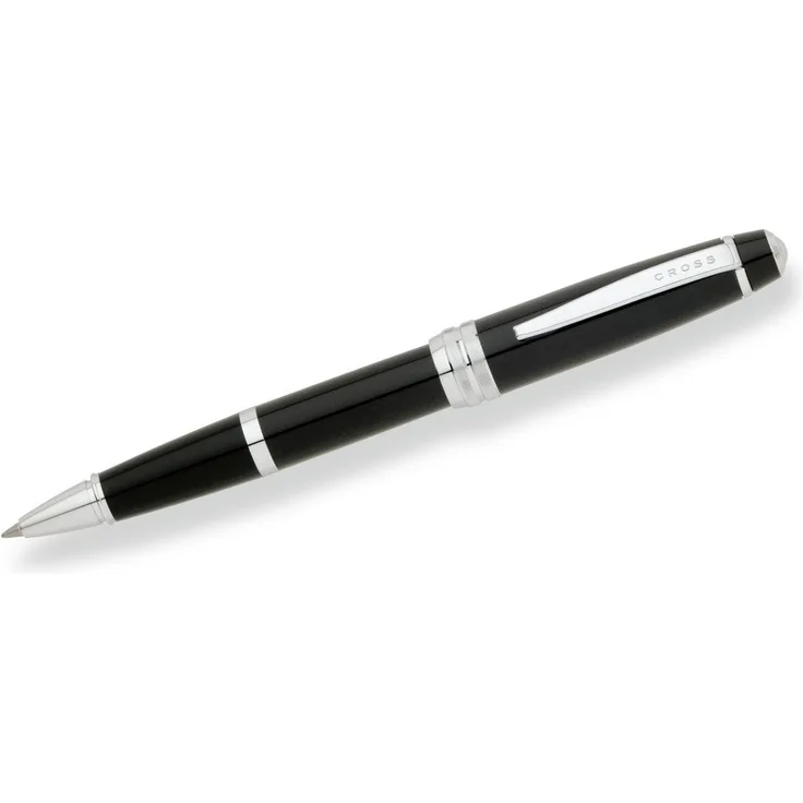 OTTO Füllfederhalter, Bailey Kollektion mit Schwarzlackoberfläche und schwarzem Tintenfass