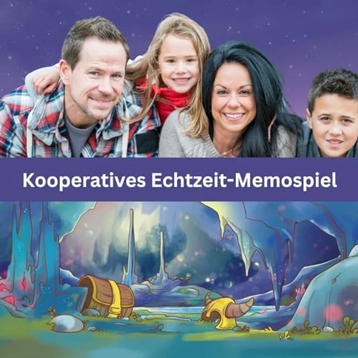 HUCH! Dream Dragon Dream, Kinderspiel und Familienspiel, kooperatives Echtzeit-Memospiel mit 3D Drachenfigur, für 2 bis 5 Spieler ab 6 Jahren – Bild 5