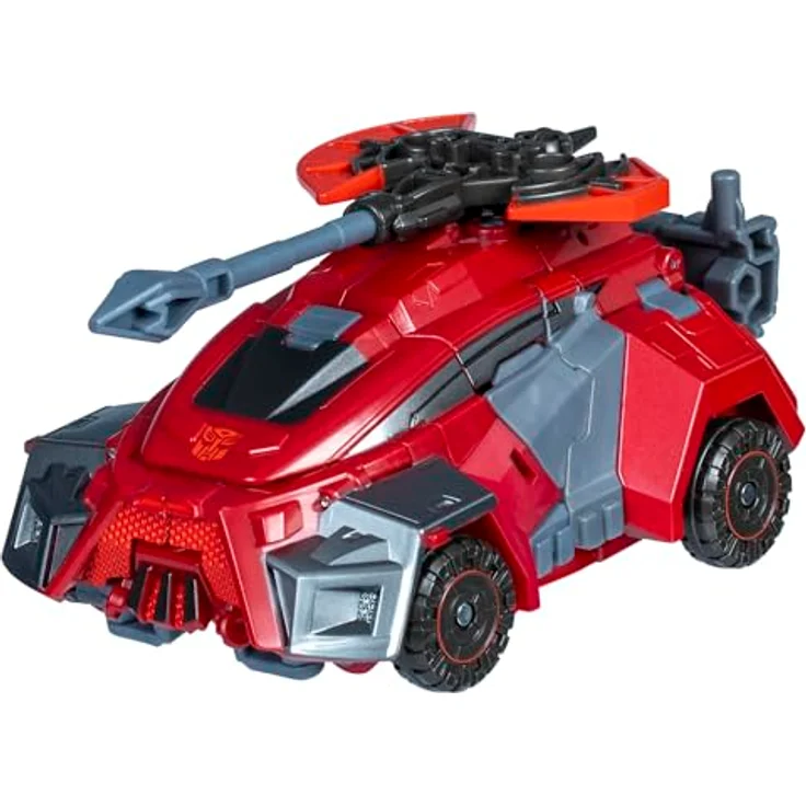 Transformers Studio Series Voyager-Klasse, Gamer Edition Ironhide Action-Figur, 16,5 cm beweglich mit Energon Doppelaxt und Blaster, 2 Modi – Bild 2