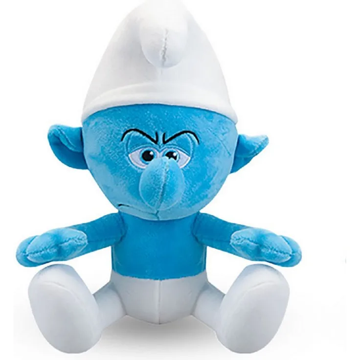 PMS Kuscheltier Die Schlümpfe Plüschtier Muffi Schlumpf 23 cm sitzend, weiches Stofftier für Kinder, bunt