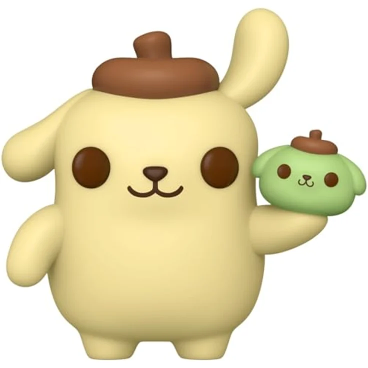 Funko Pop! Sanrio: HK - Pompompurin, Vinyl-Sammelfigur, 9,5 cm, offizielles Merchandise für Hello Kitty Fans, Sammlerstück – Bild 1