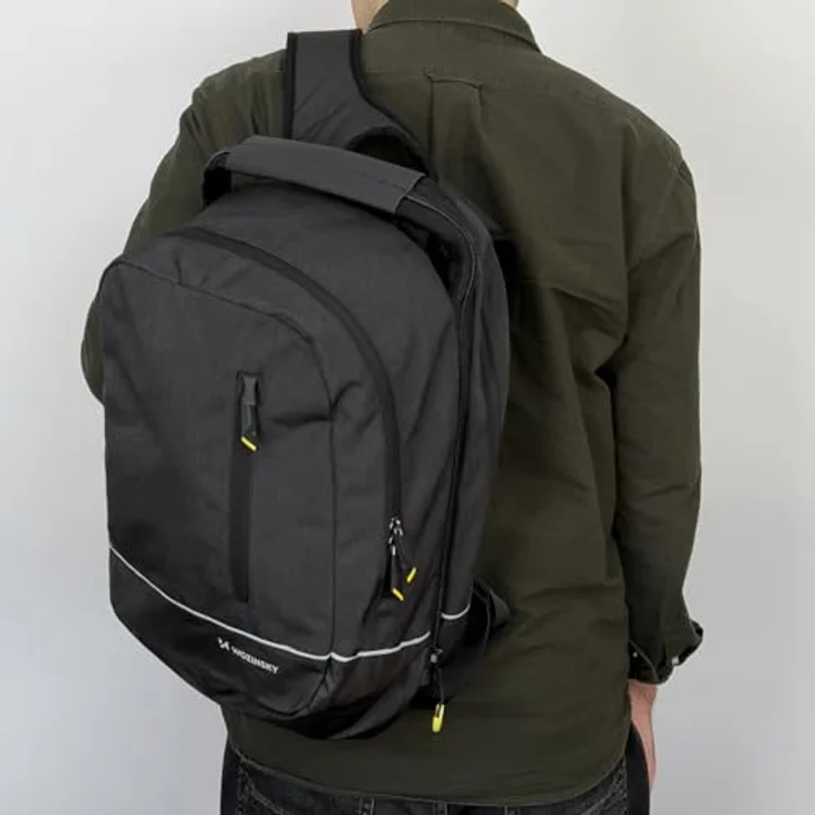 Wozinsky WBB30BK Velotasche, 30 l Gepäckträgertasche mit integriertem Regenschutz, 2-in-1 Design, strapazierfähiges Polyester – Bild 2