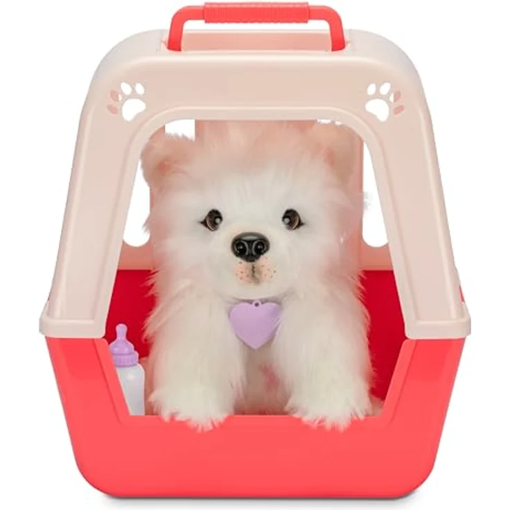 Little Live Pets My Really Real Puppy – Luna, interaktiver Welpe mit 60+ Geräuschen/Reaktionen, inklusive Deluxe-Transportbox, für Kinder ab 5 Jahren – Bild 5