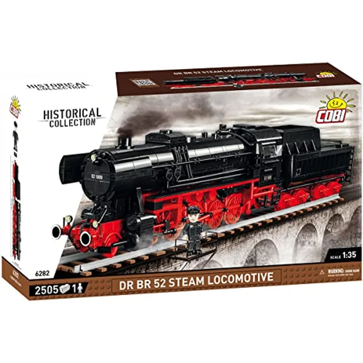 Cobi 6282 DR BR 52 Dampflokomotive – Bild 4