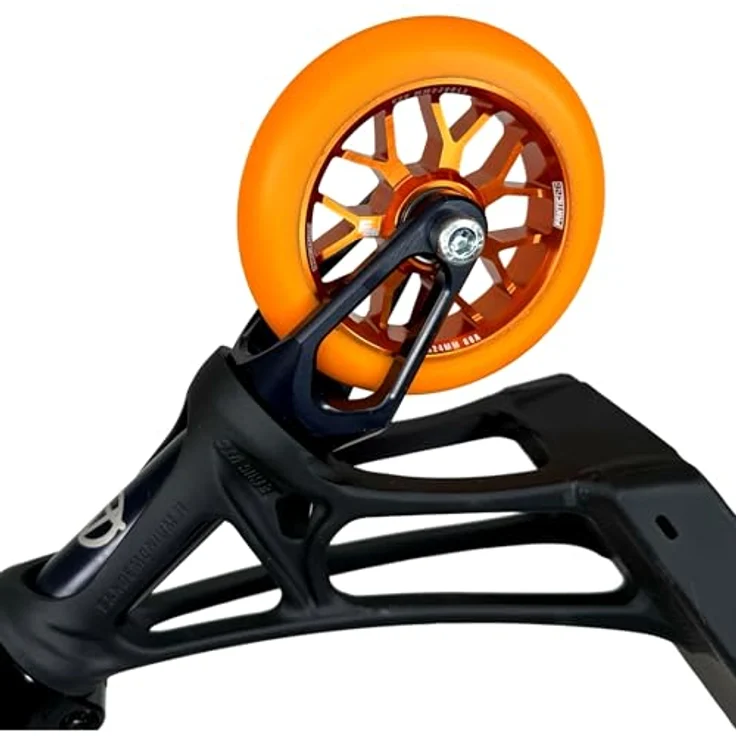 Fantic26 Spy7 Stunt-Scooter Rolle 110mm Abec11 Orange/Pu Orange – Bild 3