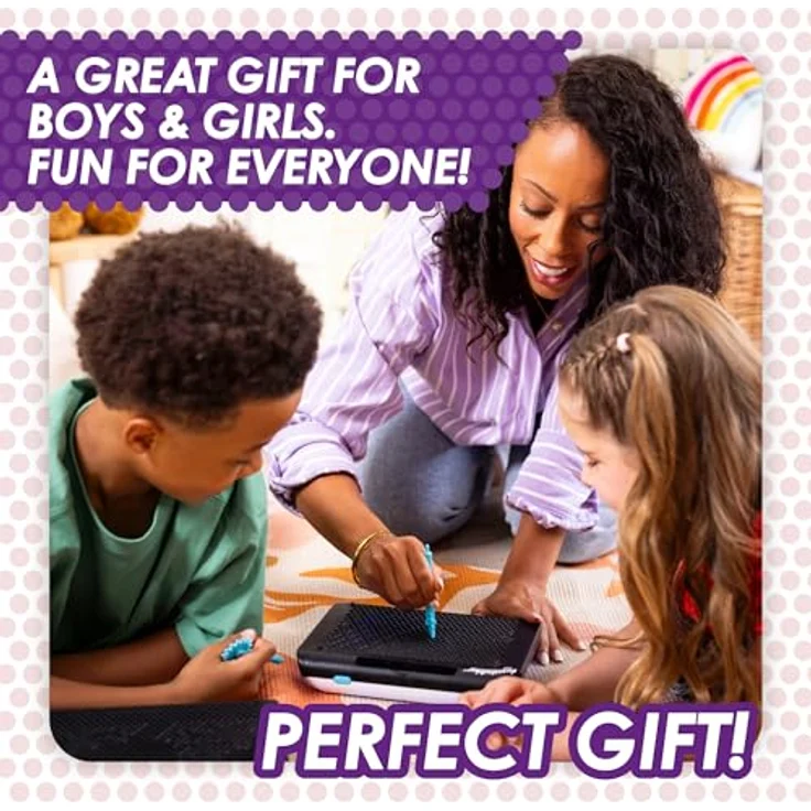 Tomy Megasketcher - Lights Alive, interaktive Maltafel mit 8 leuchtenden Farben und 4 Animationseffekten, geeignet für Kinder ab 3 Jahren – Bild 5