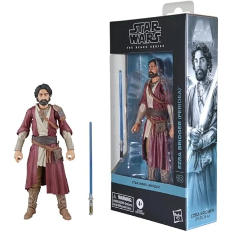 Star Wars The Black Series, Action-Figur Ezra Bridger (Peridea), 15 cm, detailgetreu – Bild 1