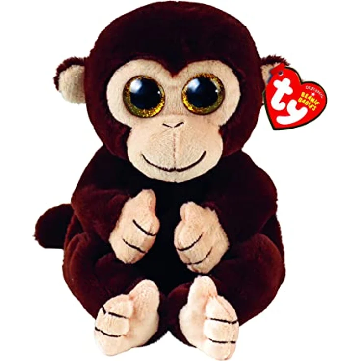 TY Beanie Babies, "Matteo", Affe, ca. 15cm – Bild 2