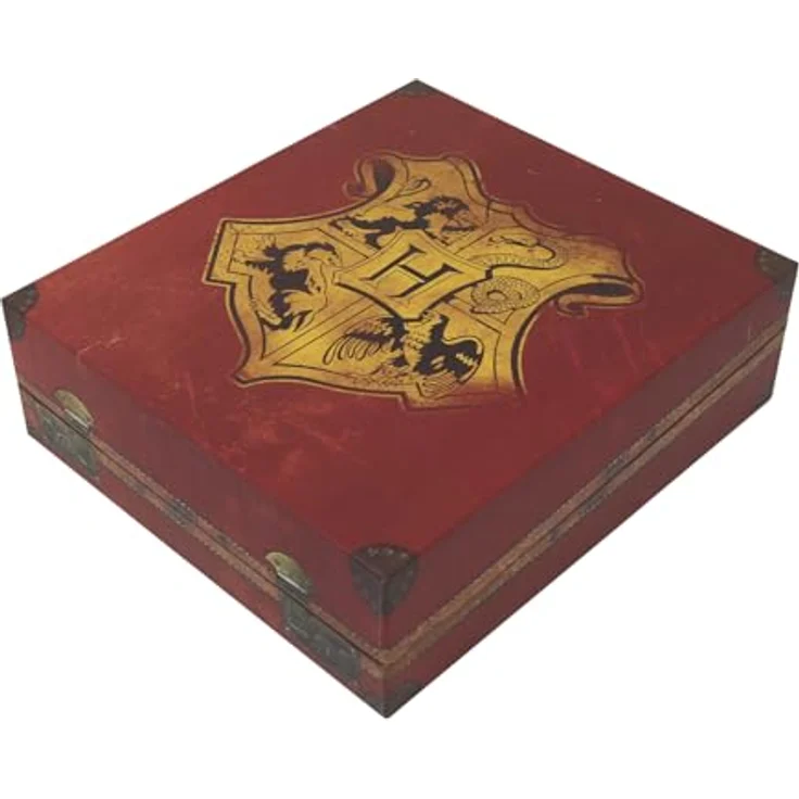 Fanatic Harry Potter Collector Geschenkbox Harry Potter's Journey to Hogwarts Collection, limitiertes Set mit nummeriertem Reisekoffer, versilbertem Hogwarts Express Ticket und vergoldeten Accessoires – Bild 8