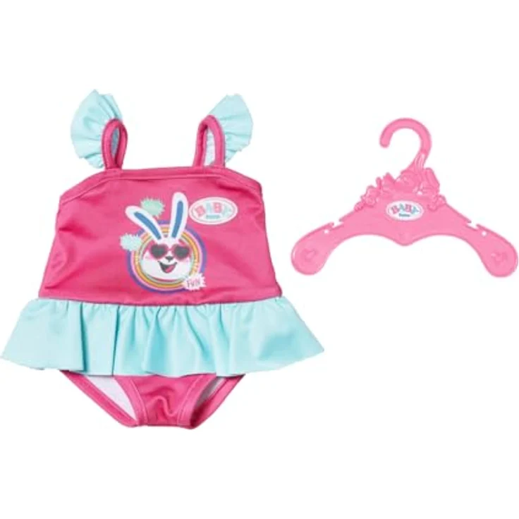 BABY Born Badeanzug mit Buntem Print für 43 cm Puppen, 833636 Zapf Creation – Bild 3