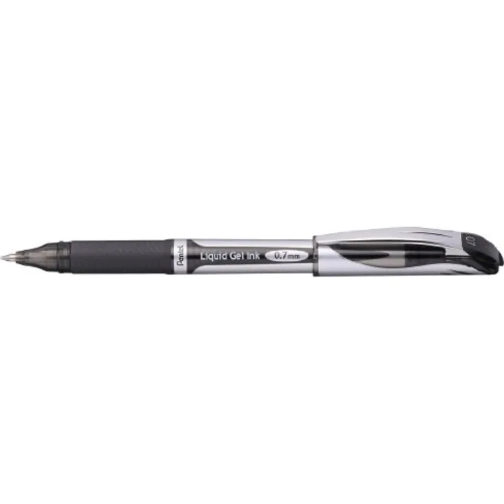 Pentel Geltintenroller Liquid Gel Ink Schwarz 0.35mm, PENBL57A, BLACK, 3 Stück