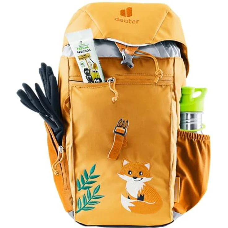 Deuter Waldfuchs 14 Kinderrucksack, 34 cm, orange, 100% Polyester, ideal für den Kindergarten – Bild 4