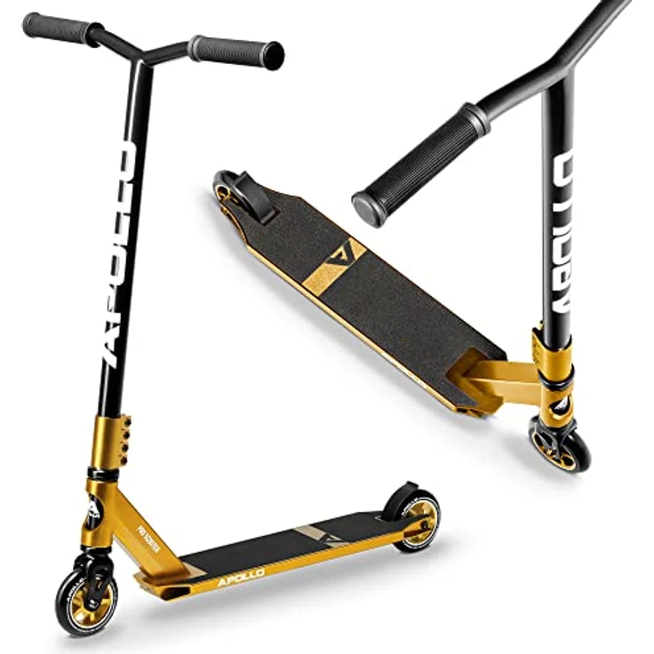 Apollo Stunt Scooter - Star Pro | HighQuality eloxierter Profi Stuntroller | Kinder, mit ABEC 9 Kugellagern, 100mm Wheels | Stunt Scooter Erwachsene Version |Trick Roller für Teenies – Bild 1