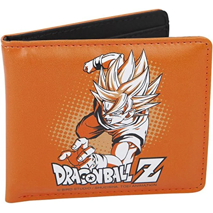 ABYSTYLE Dragon Ball ABYBAG167 Goku Geldbörse, orange, mit Ausweisfenster und Münzfach, 22 cm x 9,5 cm – Bild 4