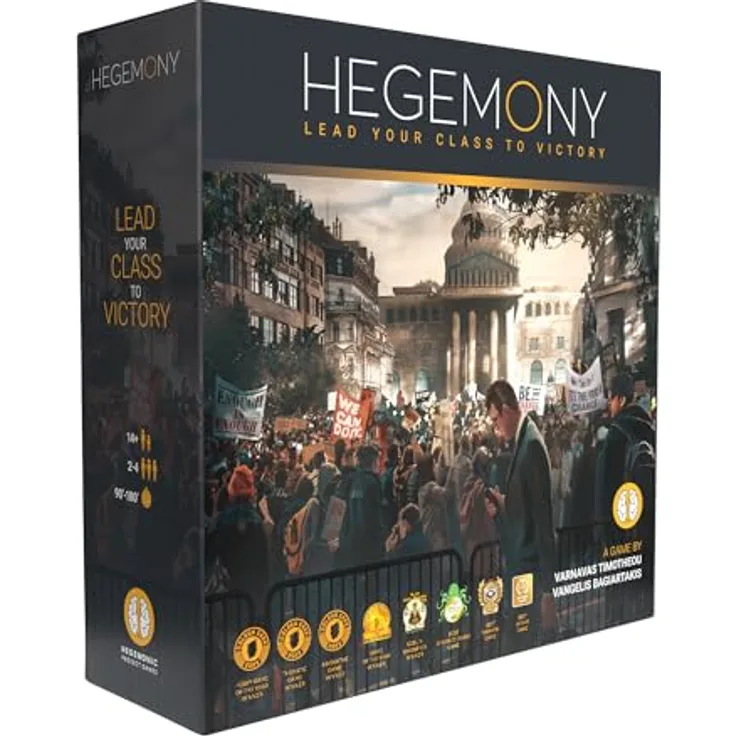 European Player Network Hegemony: Lead Your Class to Victory, strategisches Brettspiel für 2-4 Spieler, 14+ Jahre, Englisch