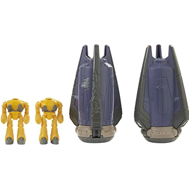 Buzz Lightyear HHJ96 - Superspeed-Serie Zyclops-Raumkapsel Kampfwunden- und Zyclopsfigur, ca. 10 cm langes Fahrzeug und über 4 cm große Figur, Spielzeug für Kinder ab 4 Jahren – Bild 3