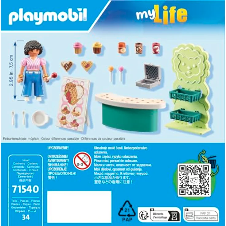 PLAYMOBIL 71540 Süßigkeitenstand – Bild 5