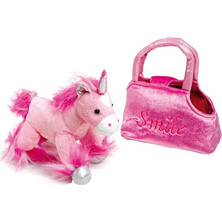 small foot 4146 Einhorn „Fina“ in der Tasche aus kuschelweichem Plüsch – Bild 3