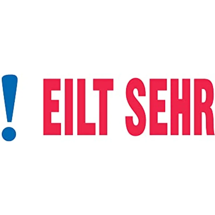 TRODAT Stempel Textstempel selbstfärbend "Für Ihre Akten" blau-rot, mit 2-Farben-Aufdruck und modernem Design – Bild 3