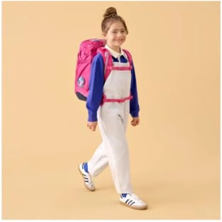 ergobag Maxi Schulrucksack-Set ZauBärschloss, 26 Liter Volumen, verstellbares Your-Size-System, recyceltes Polyester, wasserabweisend – Bild 6