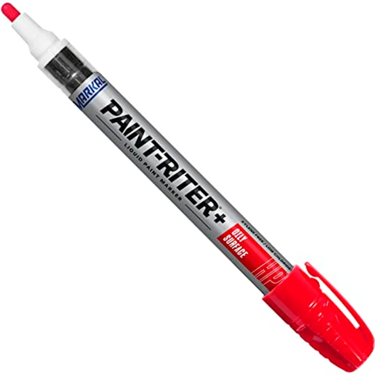 Markal 96962 Paint-Riter+ Oily Surface HP Lackmarker Rot 3mm 1 St./Pack – Bild 1